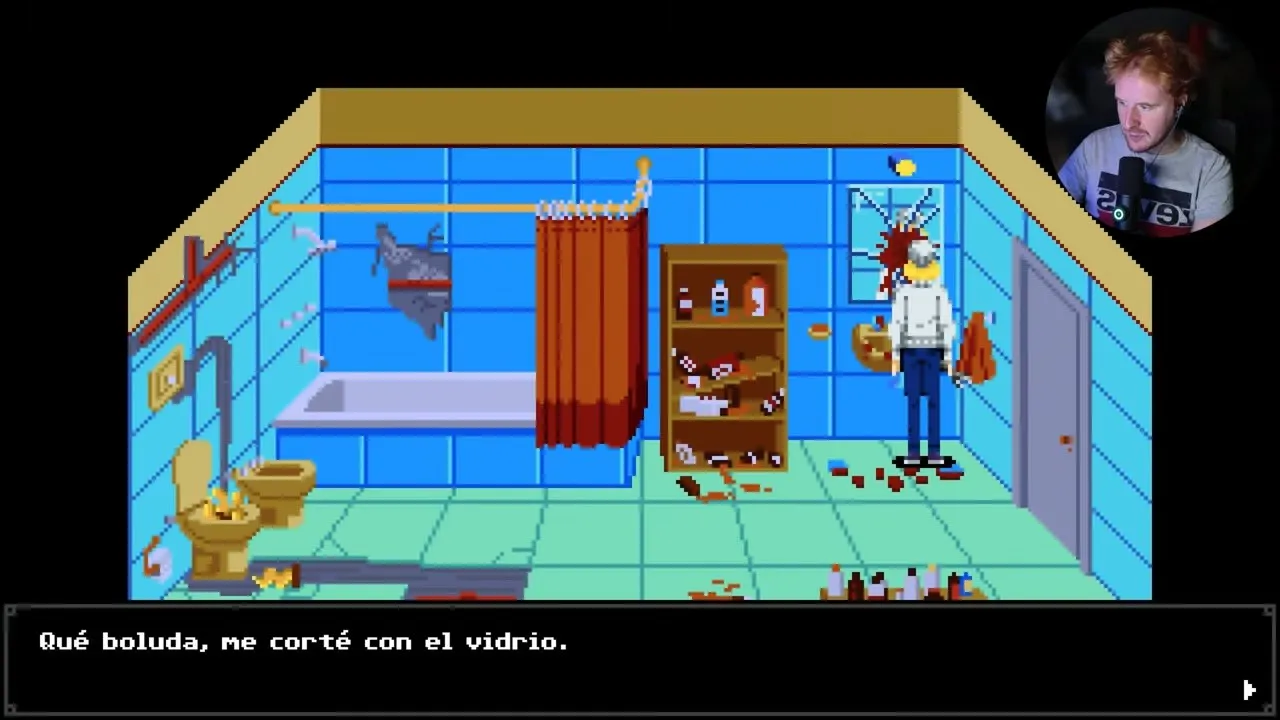 Tenebris Somnia Ivan's apartment walkthrough Julia at the broken mirror with the cut dialogue