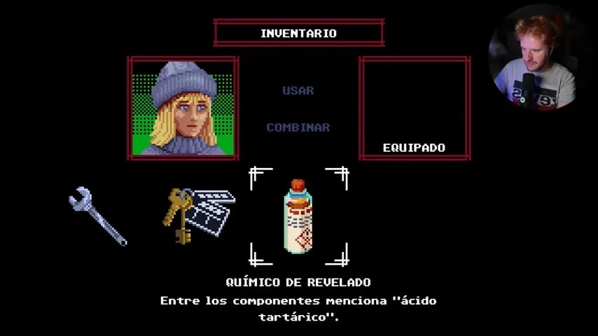 Tenebris Somnia Ivan's apartment walkthrough developing chemical and tartaric acid description